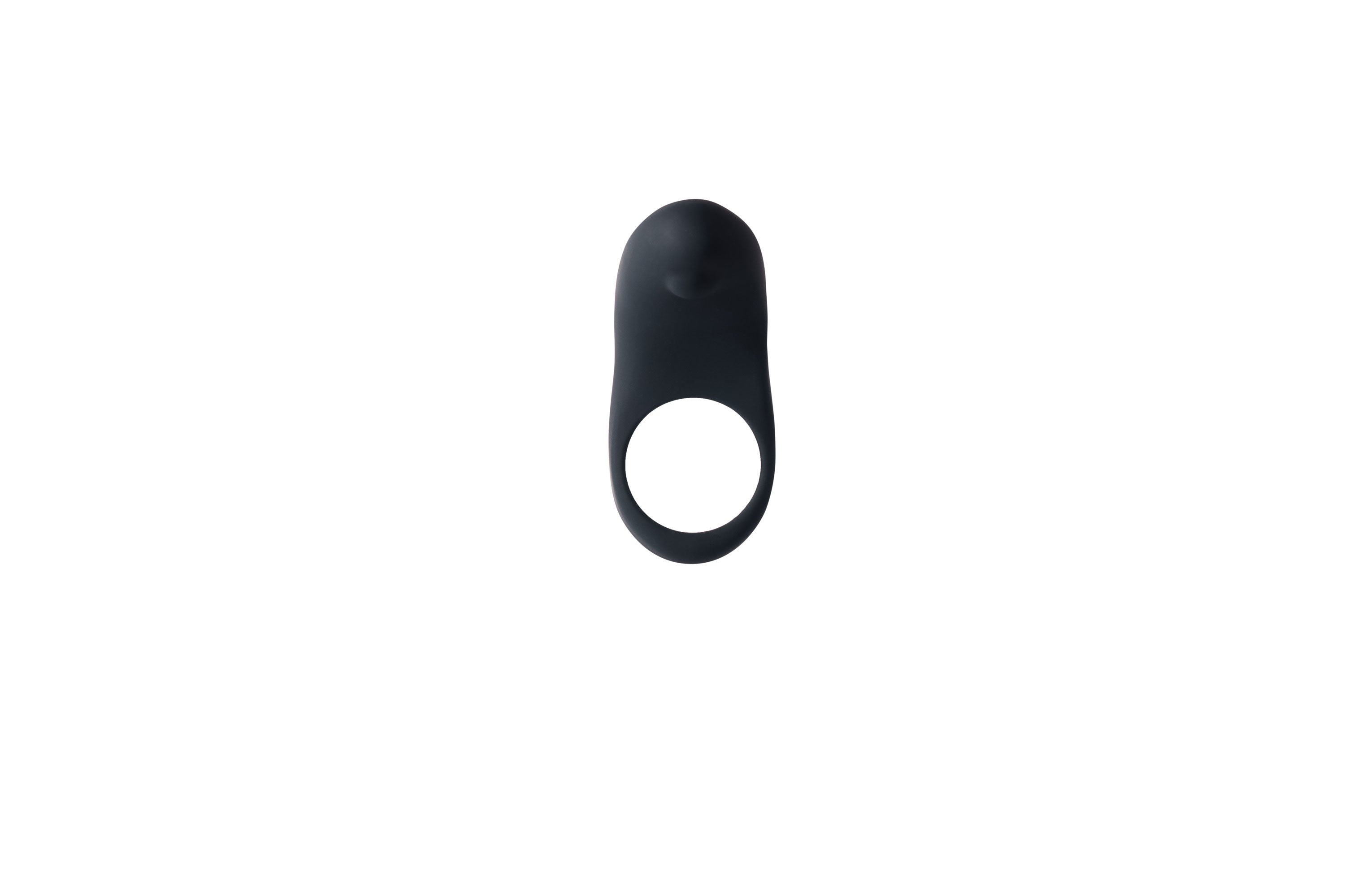 Rev Rechargeable Vibrating C-Ring - Black-3