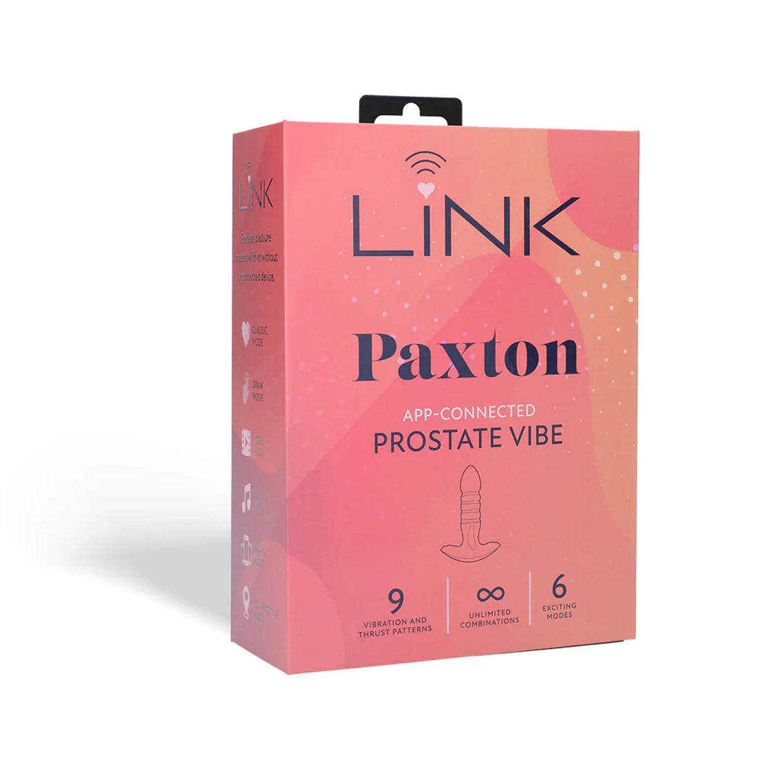 Link Paxton - App Connected Prostate Vibe - Navy  Blue-2