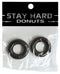 Stay Hard Donuts - 2pack - Black-0