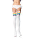 Over the Rainbow Opaque Thigh Highes - One Size