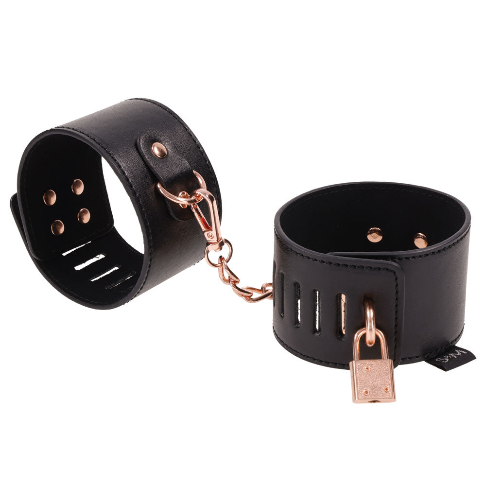 Brat Locking Cuffs - Black-0