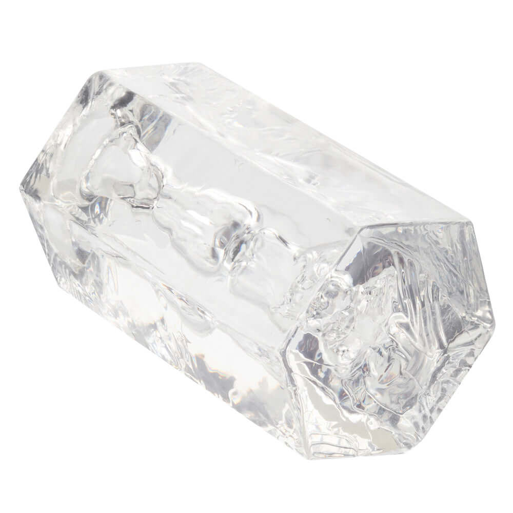 Girls Girls Girls Farrah clear masturbator, soft, tight and stretchy transparent design for pure pleasure and excitement.