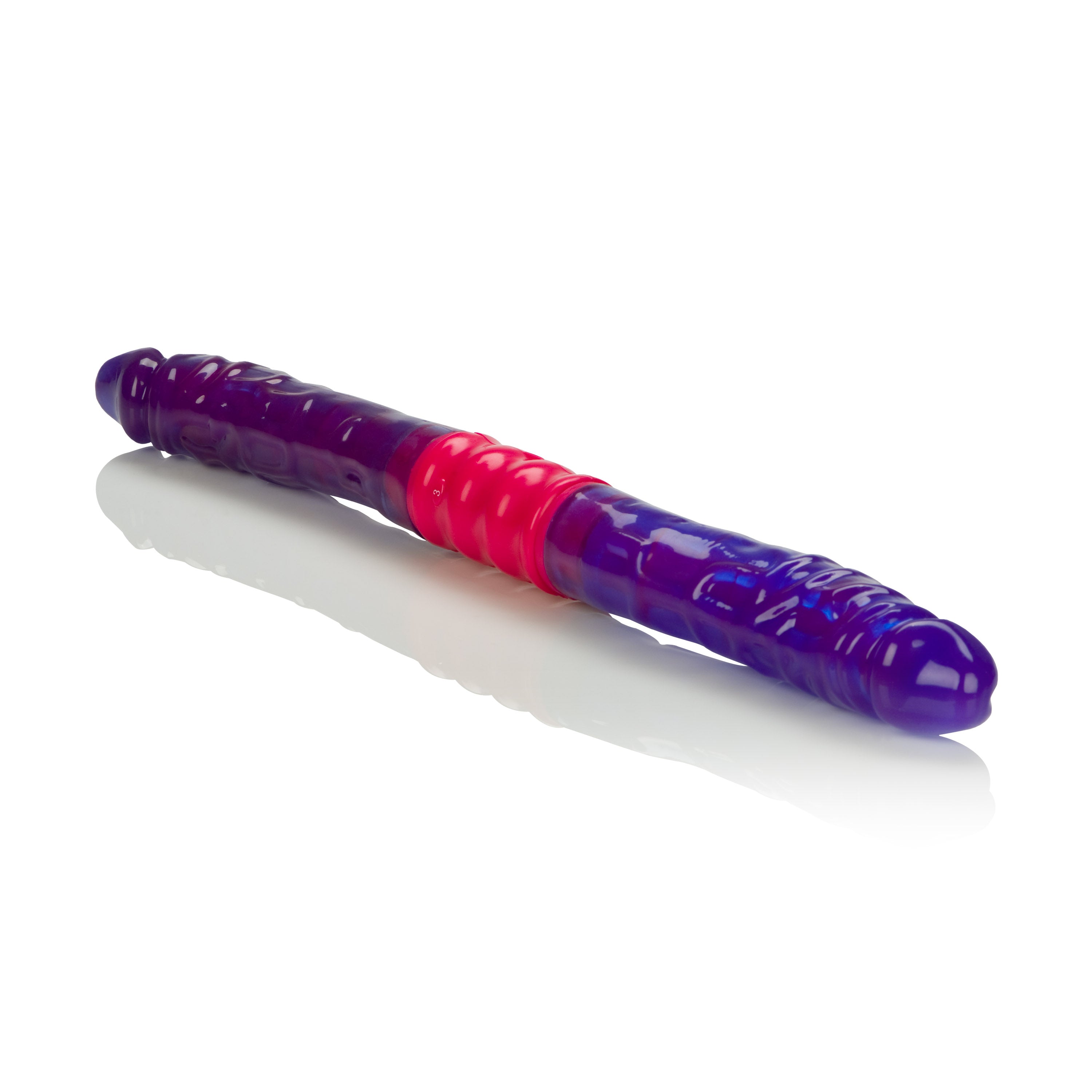 Dual Vibrating Flexi Dong - 15-Inch Double-Ended Vibrating Dildo by California Exotic Novelties