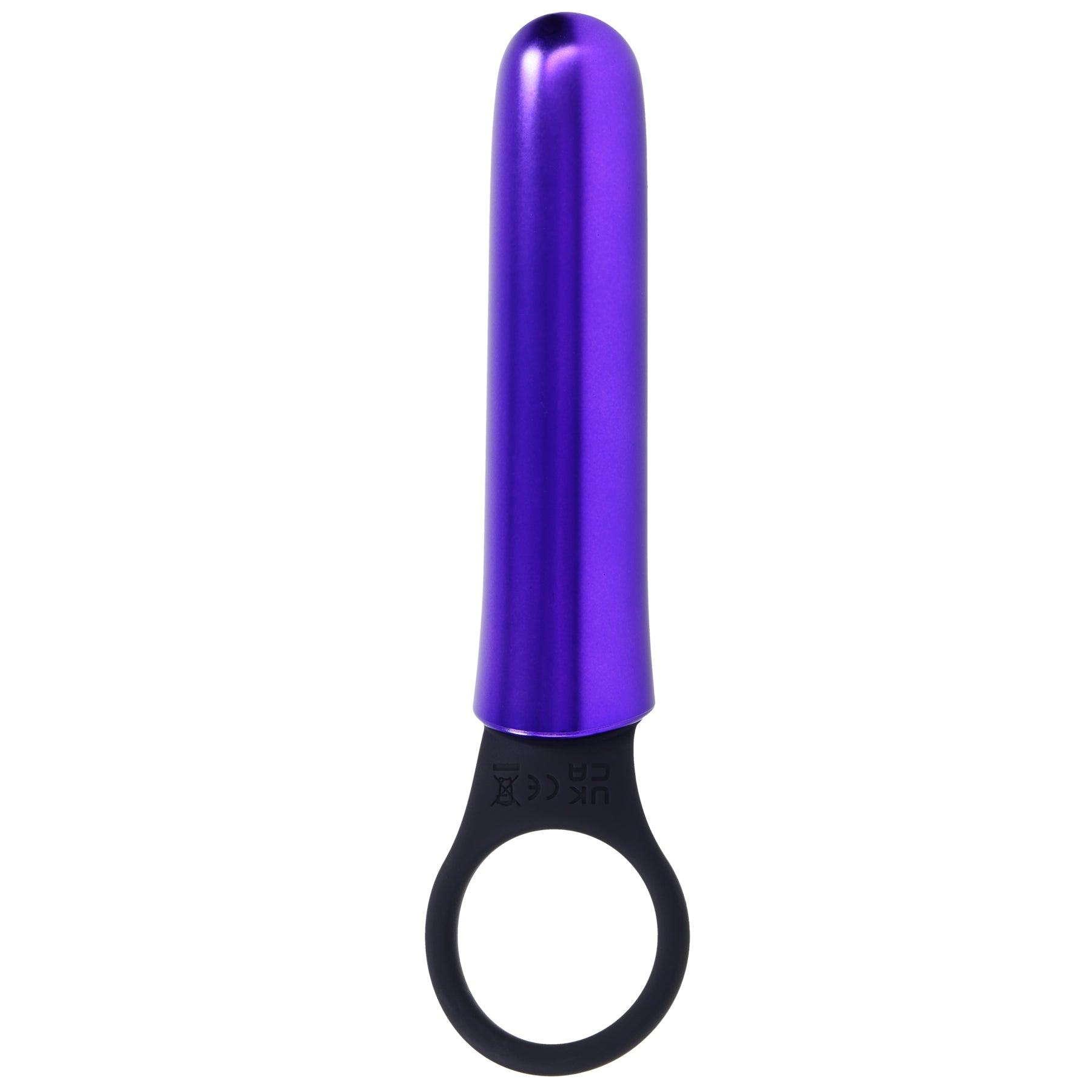 Merci - Power Play With Silicone Grip Ring -  Violet-5