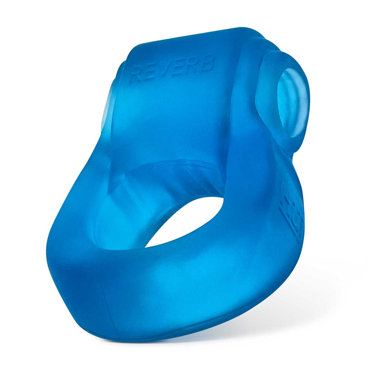 Glowdick Cockring With Led - Blue Ice-1
