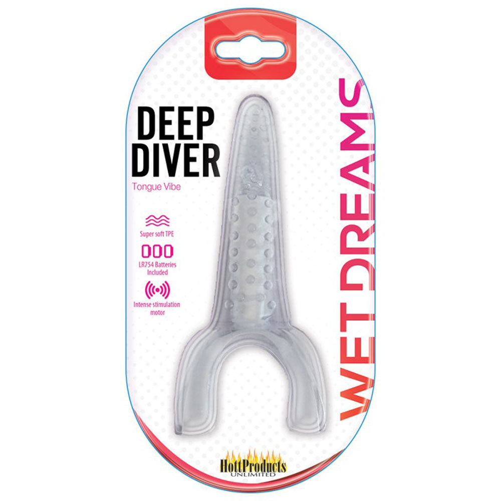 Deep Diver Tongue Vibe - Clear-1