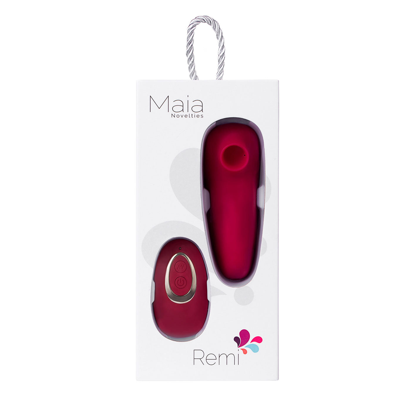 Remi 15-Function Rechargeable Remote Control   Suction Panty Vibe - Red-5