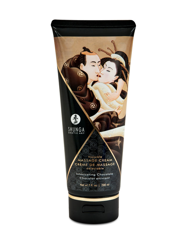 Kissable Massage Cream - Intoxicating Chocolate - 7 Fl. Oz. / 200 ml