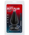 Classic Butt Plug Smooth - Large - Black
