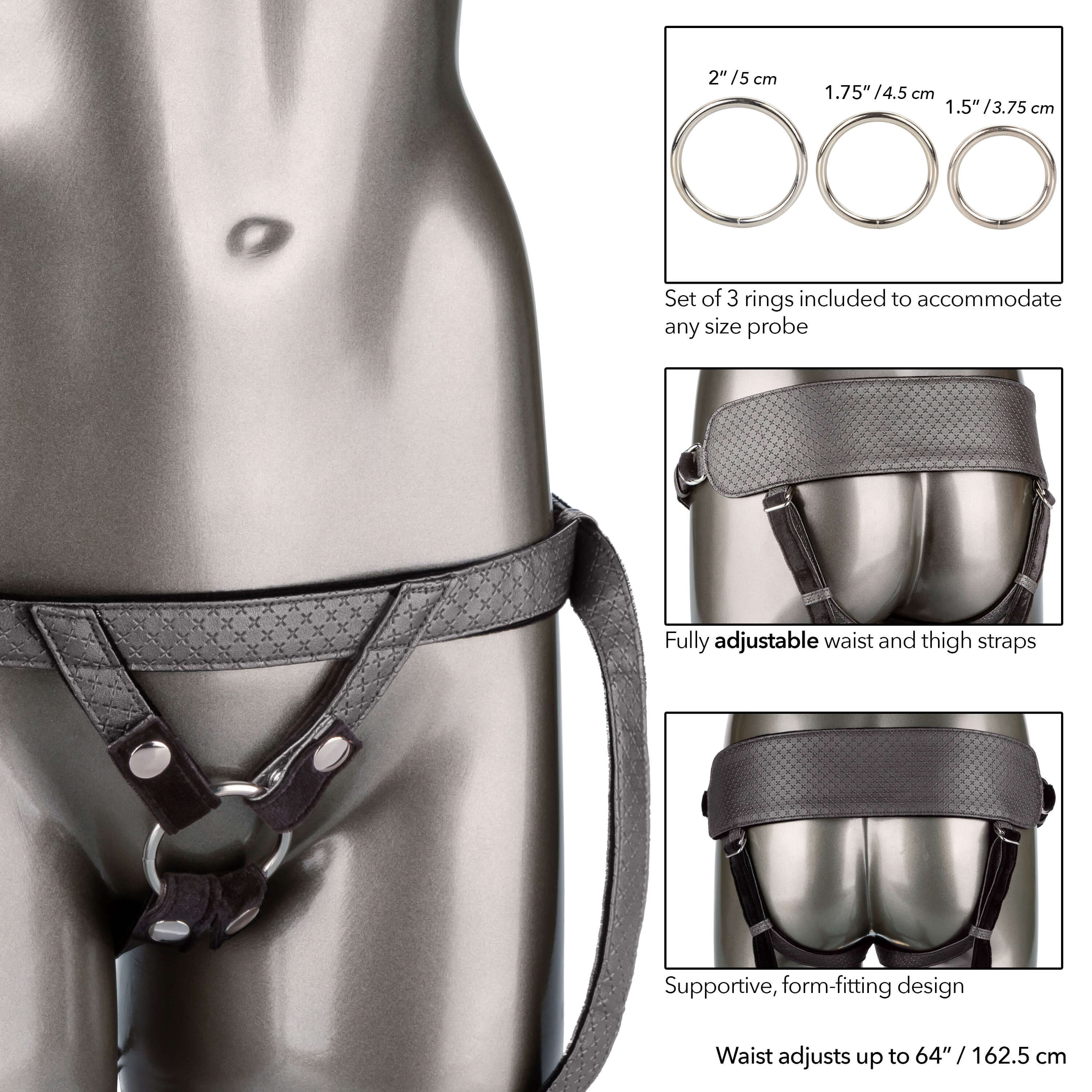 Experience Opulence and Comfort with the Regal Princess Premium Harness for Unparalleled Probe Play