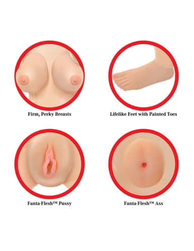 Pipedream Extreme Dollz Hannah Harper Life Size Love Doll-3