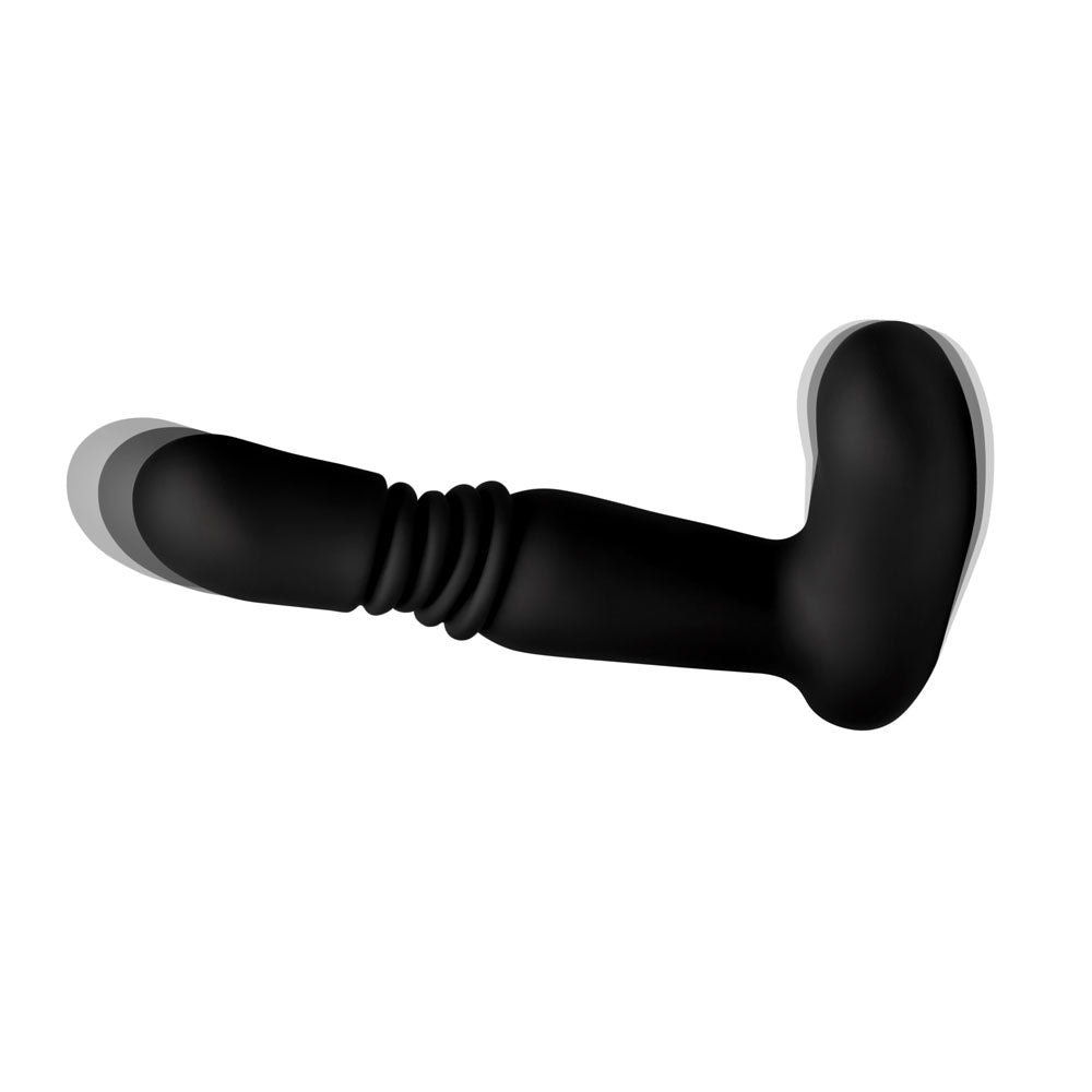 Silicone Thrusting Anal Plug With Remote Control-2