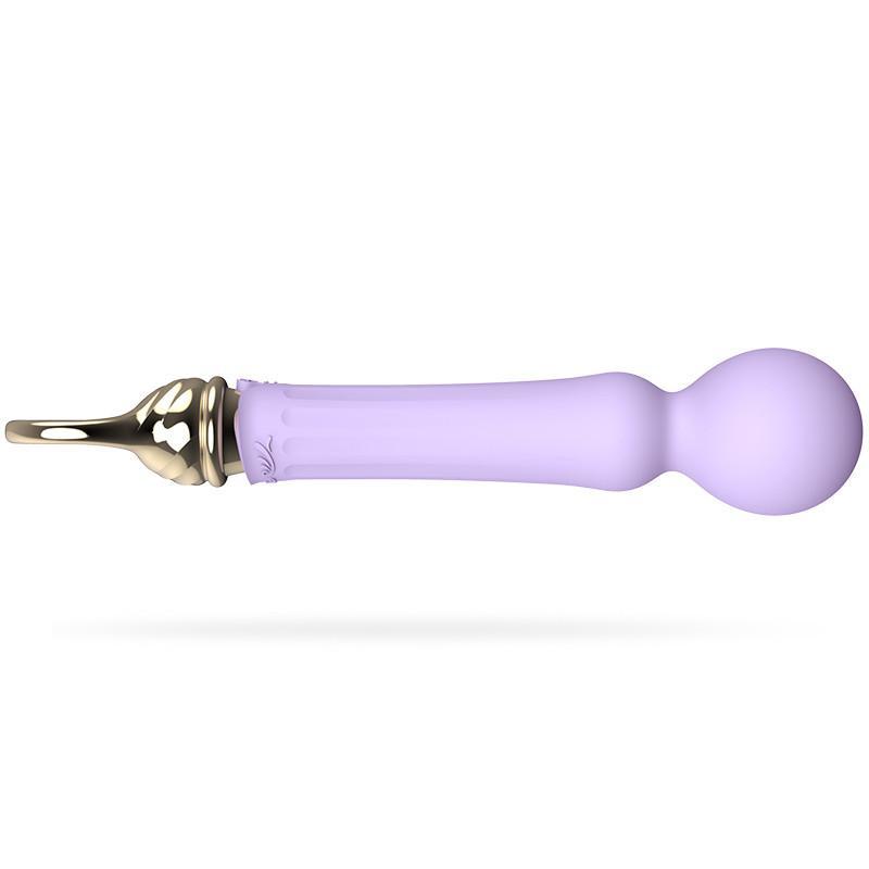 ZALO Confidence Pre-Heating Rechargeable Wand Massager Fantasy Violet