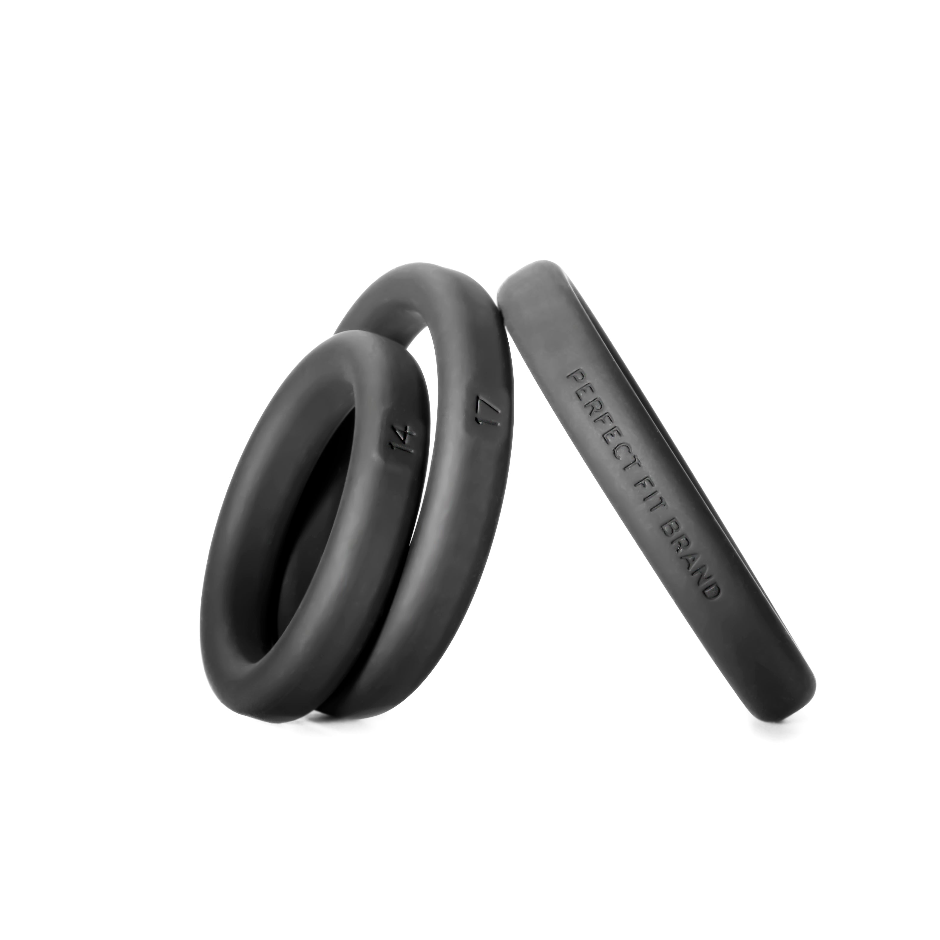 Xact- Fit 3 Premium Silicone Rings - #14, #17,   #20-1