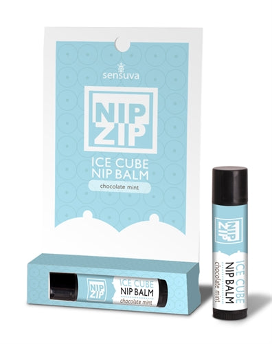 Explore Sensations with Nip Zip Ice Cube Nip Balm - Chocolate Mint