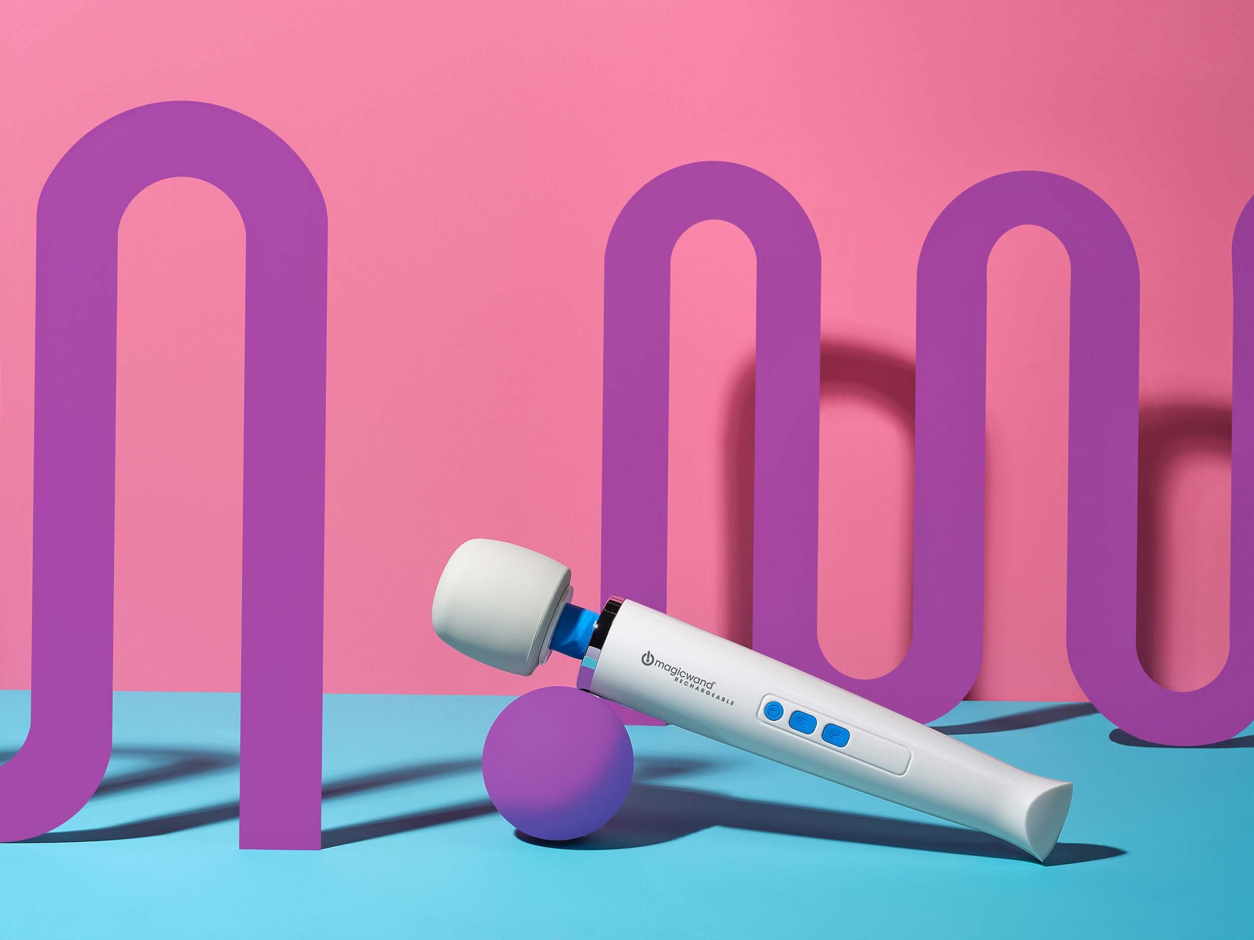 Magic Wand Rechargeable - White-1