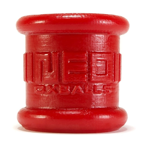 Neo 2 Inch Tall Ball Stretcher Squishy  Silicone - Red-0