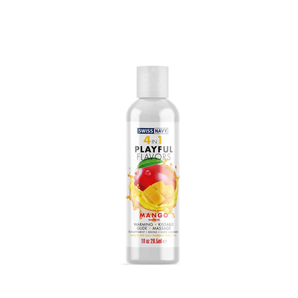 Swiss Navy 4-in-1 Playful Flavors - Mango 1 Oz-1