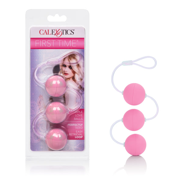 First Time Love Balls Triple Lovers - Pink