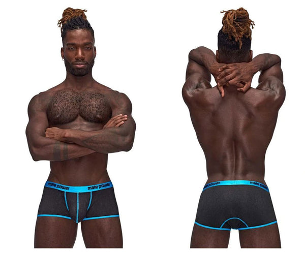 Casanova Uplift Mini Shorts - Medium - Black/blue-0