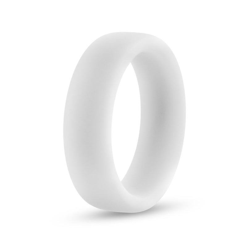 Performance - Silicone Glo Cock Ring - White  Glow