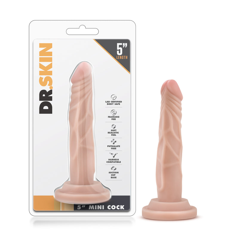 Dr. Skin - 5 Inch Mini Cock - Vanilla