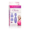 Dr. Laura Berman Olivia Rechargeable Mini  Massager With Attachments-1