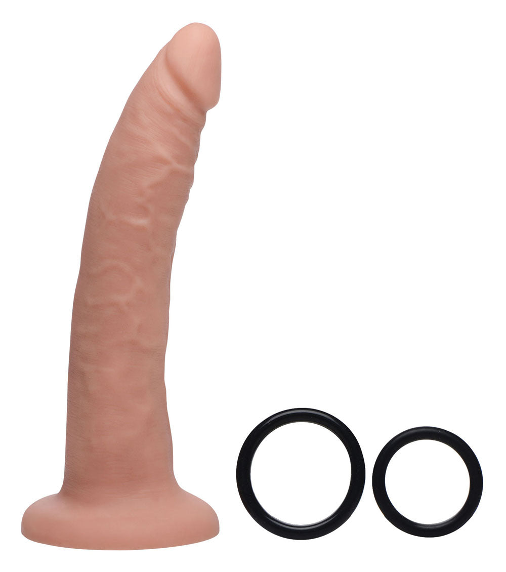 Charmed 7.5 Inch Silicone Dildo With Harness-0