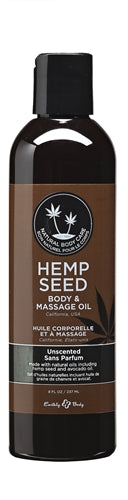 Hemp Seed Massage Oil - 8 Fl. Oz. - Unscented