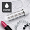 The Collection - Glitzy Halo - Rechargeable Bullet - Silver
