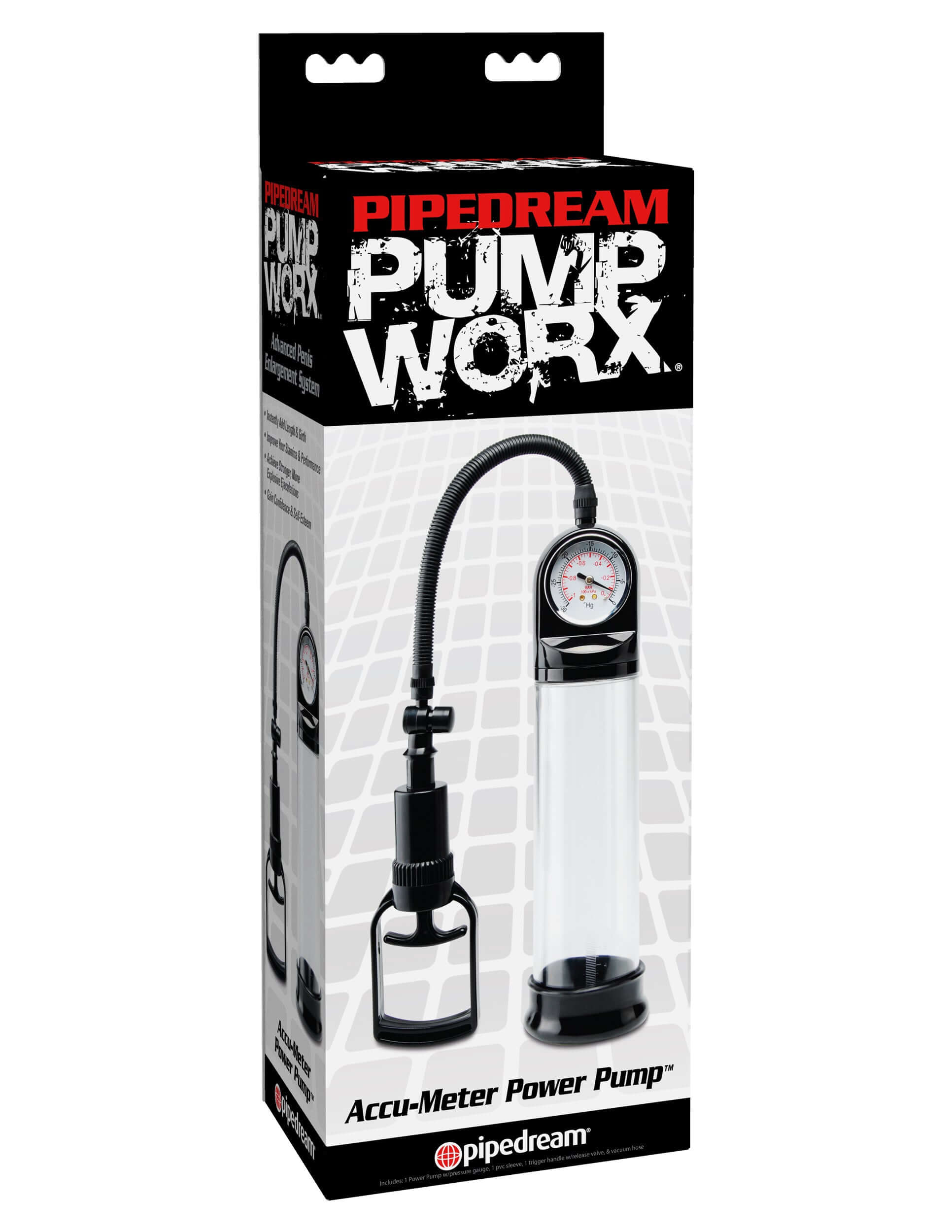 Pump Worx Accu-Meter Power Pump - Black-2