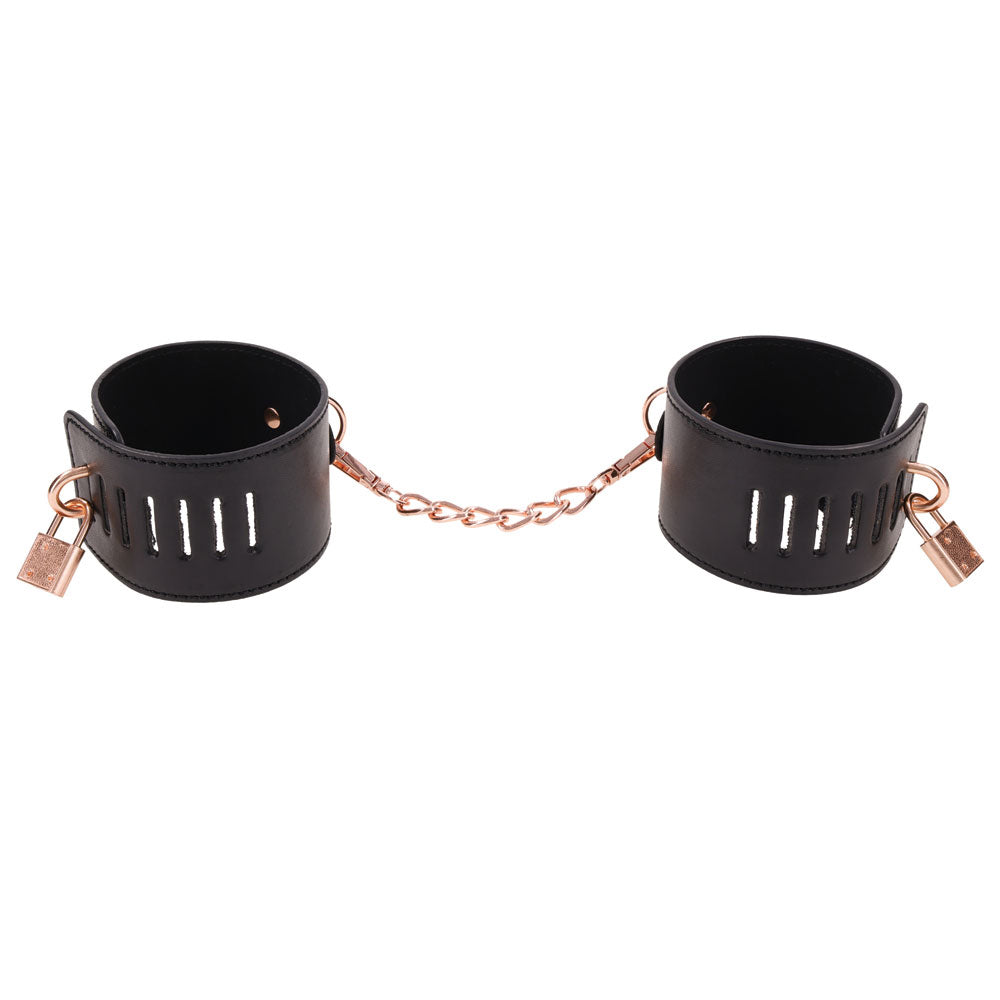 Brat Locking Cuffs - Black-1