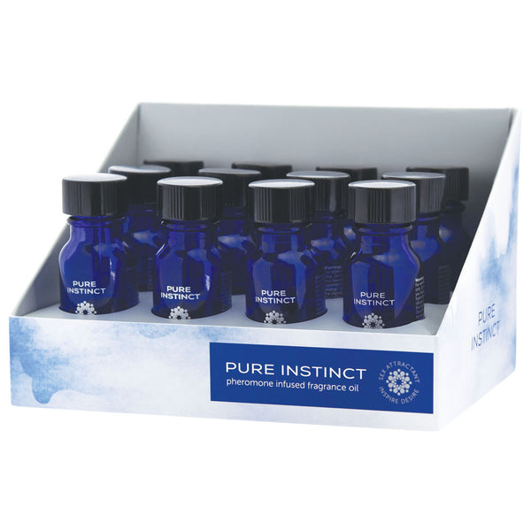 Pure Instinct Pheromone Fragrance Oil True Blue 12 Pc Display 15 ml