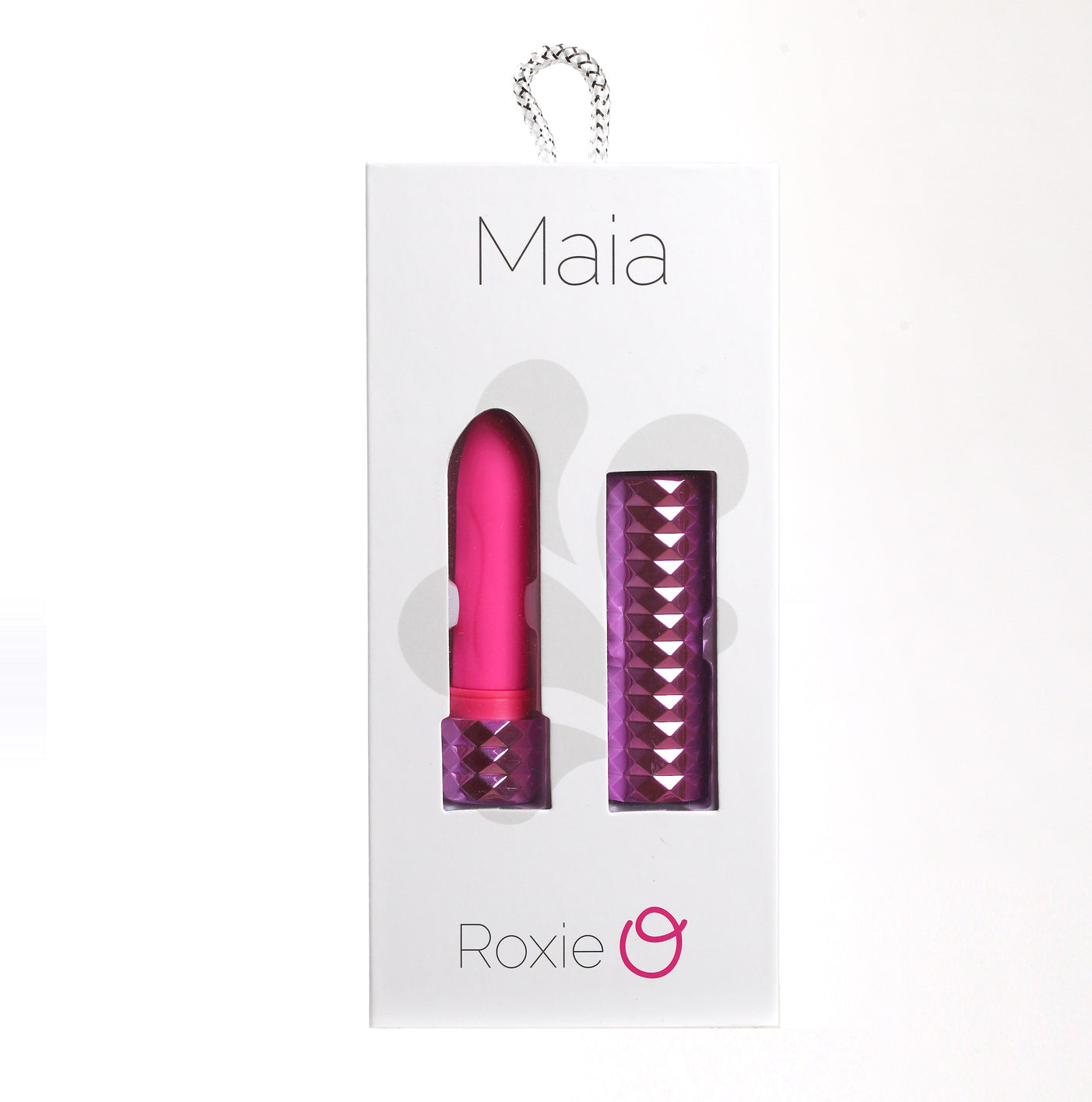 Roxie Crystal Gem Lipstick Bullet Vibrator - Pink-5