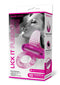 Bodywand Rechargeable Lick It Pleasure Ring - Pink-0