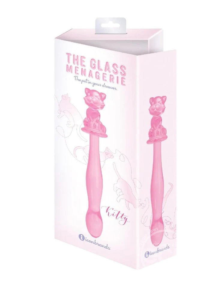 Glass Menagerie - Kitty Dildo - Pink-2