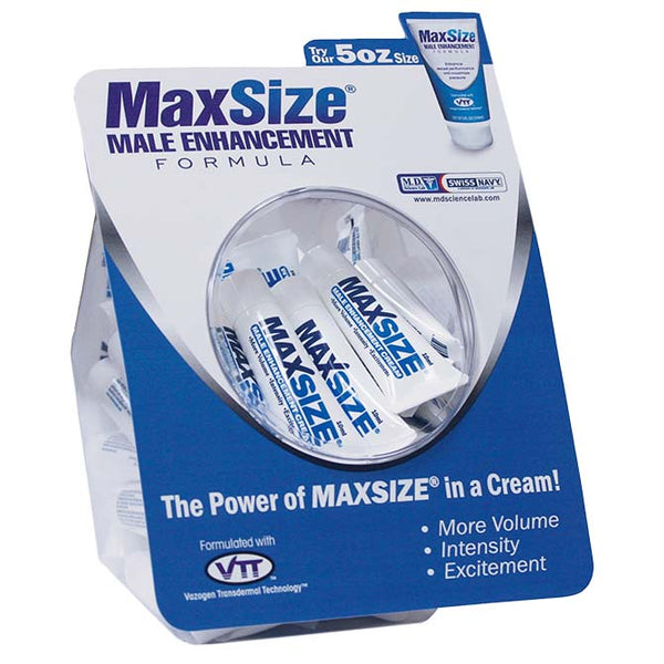 Max Size Gel - 50 Count Fishbowl - 10ml Packets-0