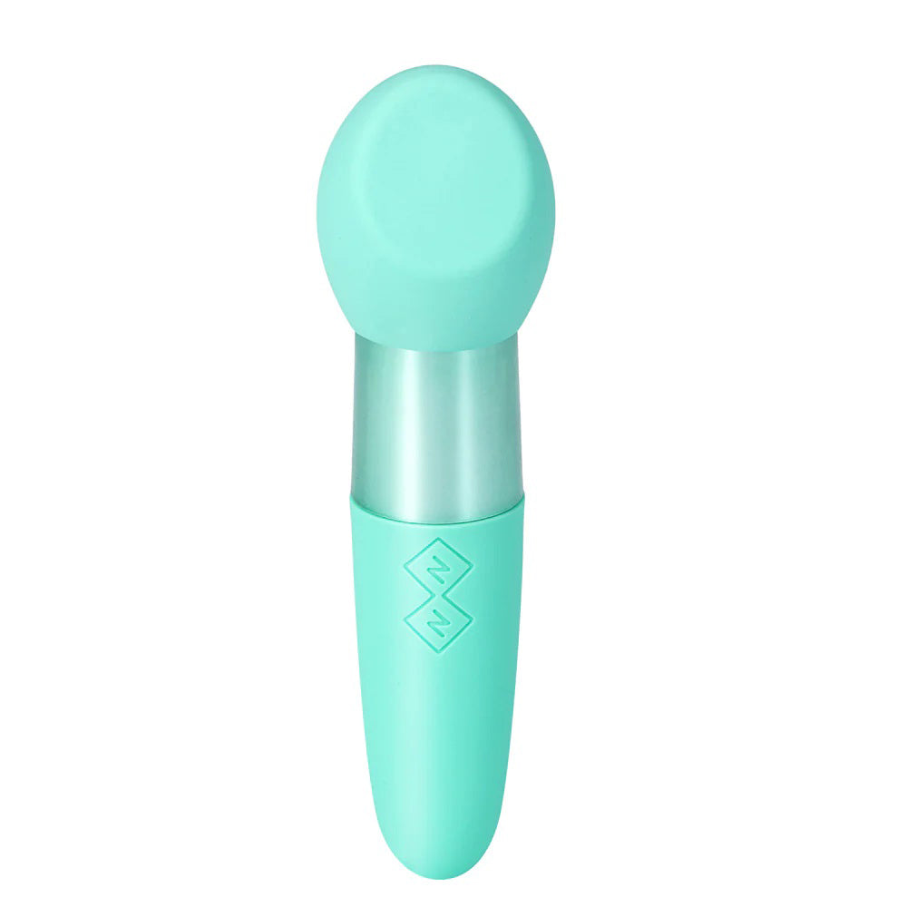 Rina Rechargeable Dual Motor Silicone 15- Function Vibrator - Green-3