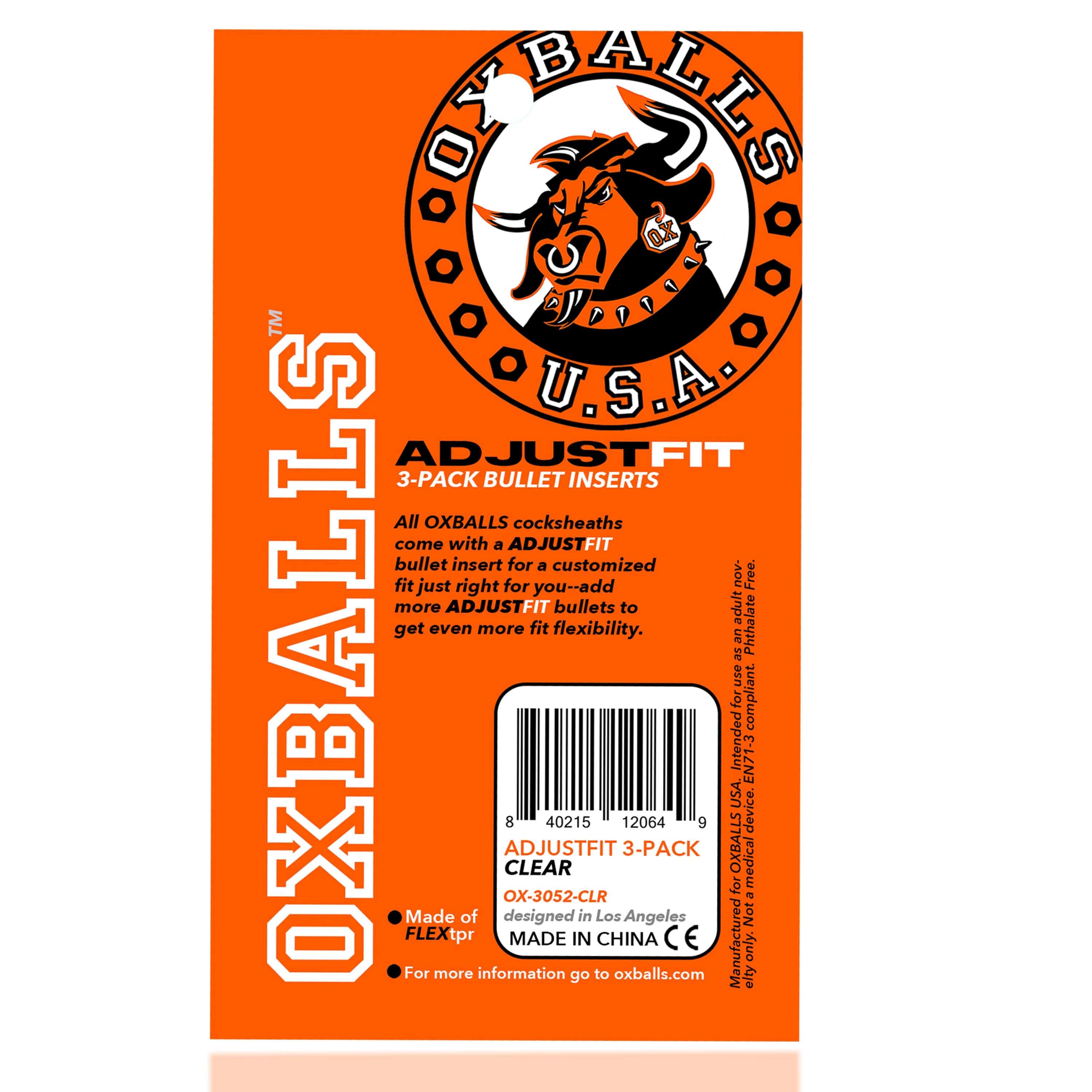 Cocksheath Adjustfit 3 Pack Bullet Inserts-1
