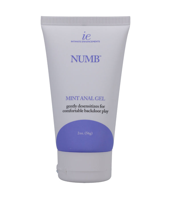 Intimate Enhancements Numb - Mint Anal Gel - 2 Oz. - Bulk-0