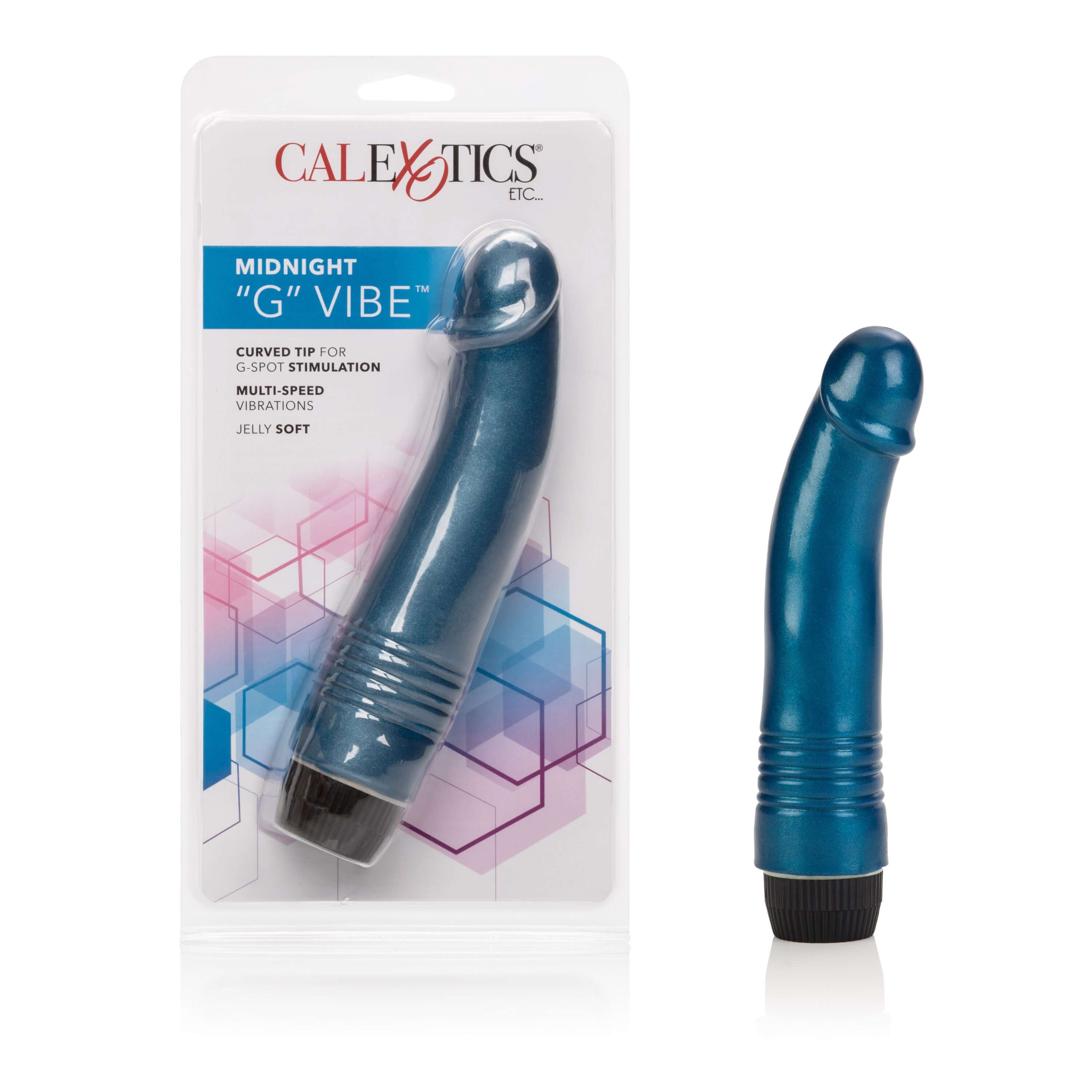 Midnight G Spot Vibrator 6.75 Inches-1