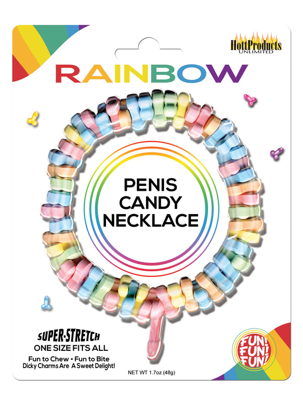 Introducing Dicky Charms Penis Shaped Candy Necklace
