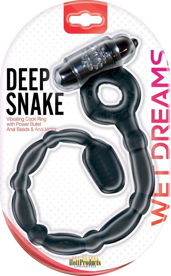 Wet Dreams Deep Snake - Black-0