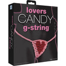 Sweet Pleasures: Candy G-String for Lovers - Heart-Shaped Edible Delight!