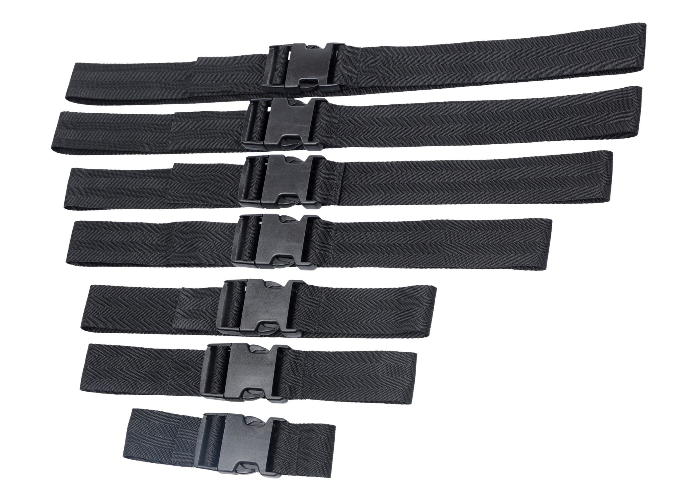 Ultimate Bondage Restraints: Seven Adjustable Nylon Straps for Immersive Play