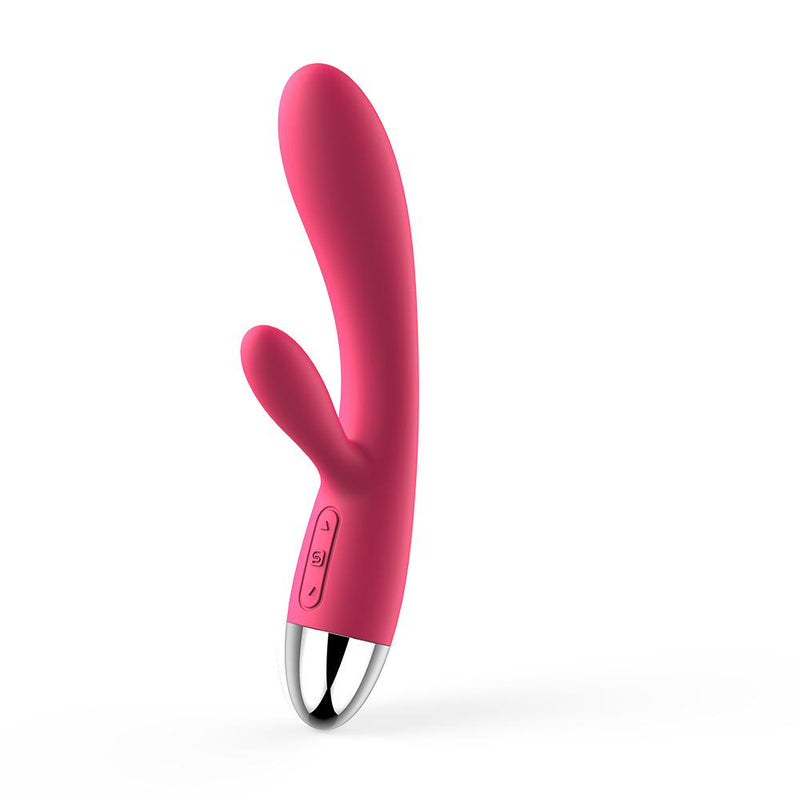 SVAKOM Lorna Rechargeable Touch Rabbit Vibe Wine Red
