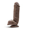 Dr. Skin's Mr. D: 8.5 Inch Thick Chocolate Dildo with Suction Base