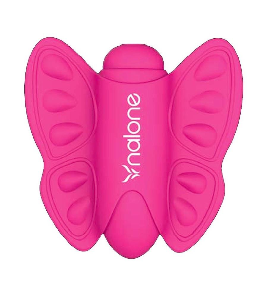 Nalone Madam Mini Silicone Butterfly Massager Pink