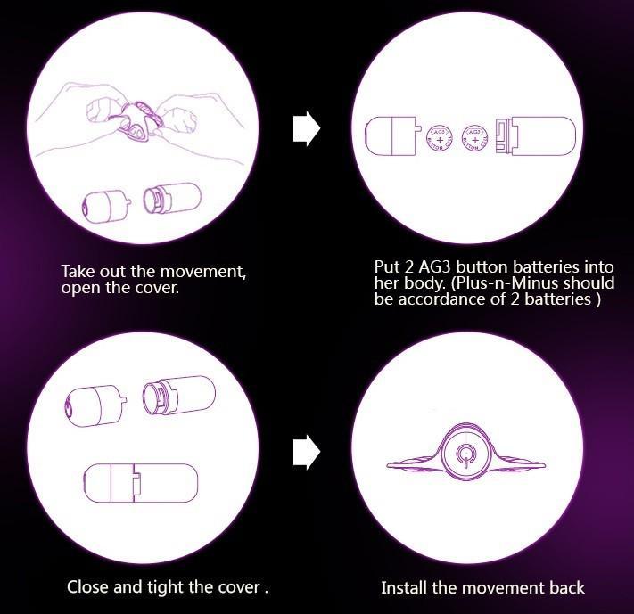 Nalone Madam Mini Silicone Butterfly Massager Pink