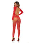 Mad Love Bodystocking - One Size - Red-1